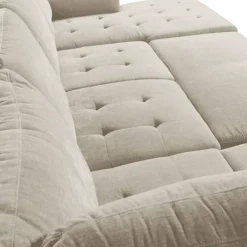 Salon d'angle Olivia convertible avec coffre de rangement