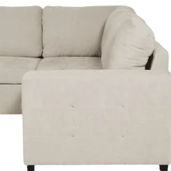 Salon d'angle Olivia convertible avec coffre de rangement