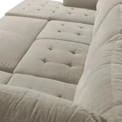 Salon d'angle Olivia convertible avec coffre de rangement