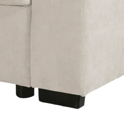 Salon d'angle Olivia convertible avec coffre de rangement
