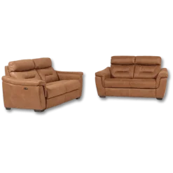 Salon 2,5 + 2 places Calloway cognac
