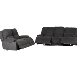 Salon 3 + 2 places 70233HM gris