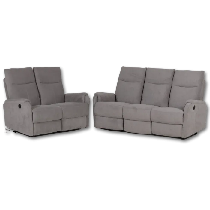 Salon 3 + 2 places Liyo gris