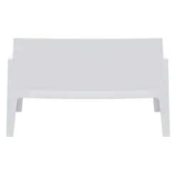 Set Box Blanc ( x2 fauteuils + x1 2 places + x1 table basse)