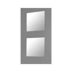 Set de 2 miroirs noir