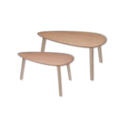 Set de 2 tables Mileo