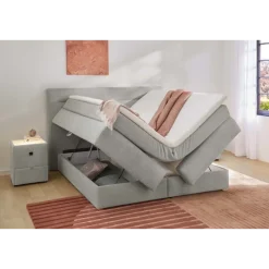Simone lit 160x 200 cm Boxspring avec coffre
