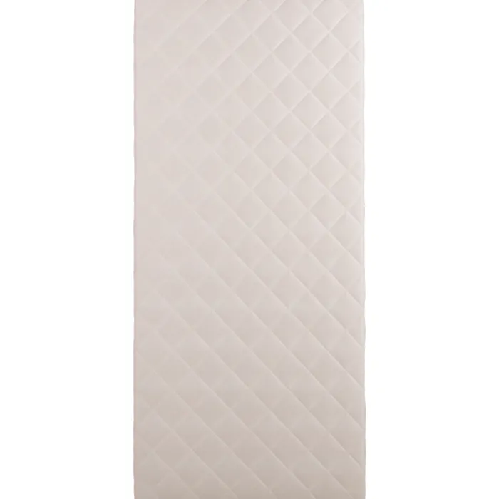 Sommier tapisser 70 / 200 cm en tissu beige Cansas