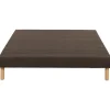 Sommier tapissier 140x200 First gris