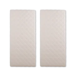 Sommier tapissier (2x) 80x200 Cansas Coutil beige