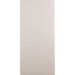 Sommier 120 x 200 cm en tissu beige Cansas