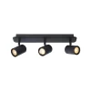 Spot 3 L Lennert noir 26958/15/30