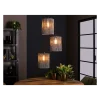 Suspension 3L metal/noir