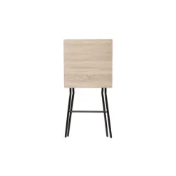 Table bar pliante 60 x 60 cm effet bois 164714
