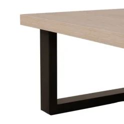 Table basse antibes pied en métal U
