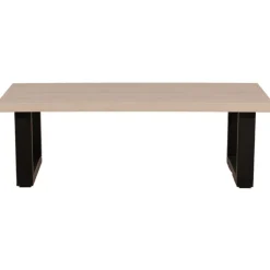 Table basse antibes pied en métal U