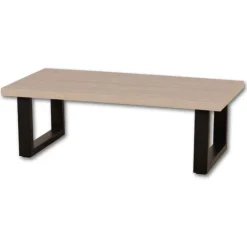 Table basse antibes pied en métal U