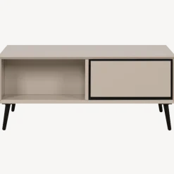 Table basse Arona sable/noir