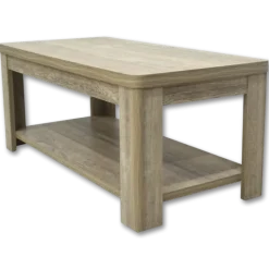 Table basse Cara caramel oak