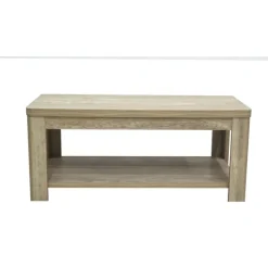 Table basse Cara caramel oak