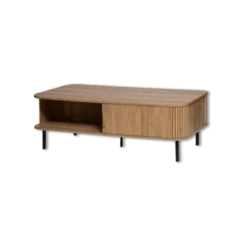 Table basse Colva effet bois