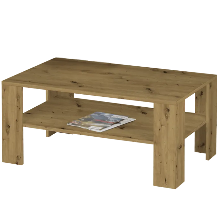 Table basse Joker chêne artisan