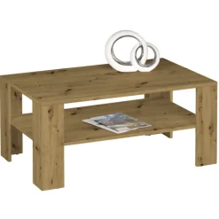 Table basse Joker chêne artisan