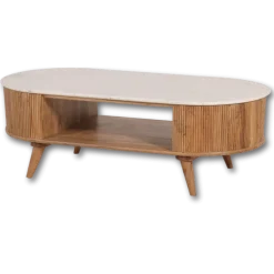 Table basse Olive marbre