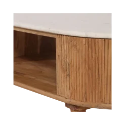 Table basse Olive marbre