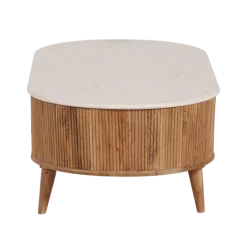 Table basse Olive marbre