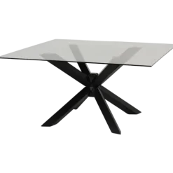 Table carré en verre P155 GT Hs219