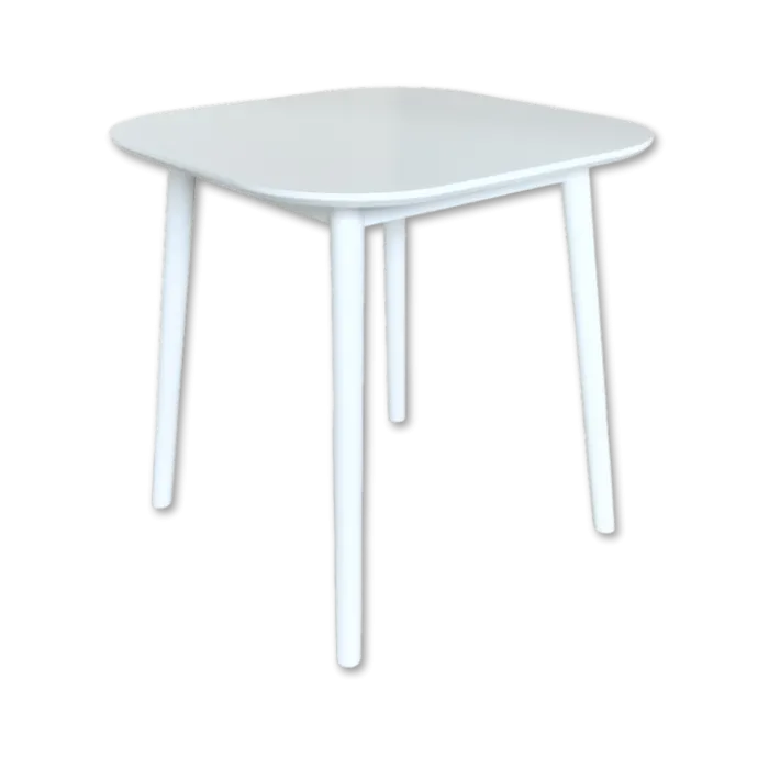 Table carrée Tony blanche