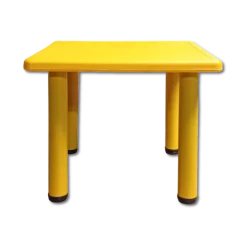 Table carré Loulou jaune