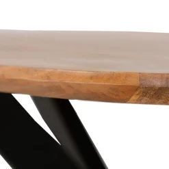 Table 240 cm - scandinave pied métal Aalst