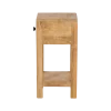Table d'appoint Gladys HT75 bois de mangue