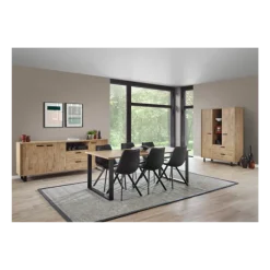 Table de salon Como golden oak