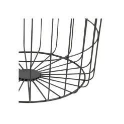 Table de salon Lotus 39cm bois/métal