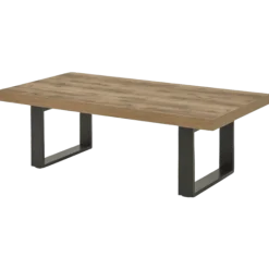 Table de salon Otto pied U scarlet oak