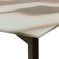 Table de salon Piano noir/blanc