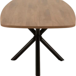 Table en 225 cm avec pied étoile Lago