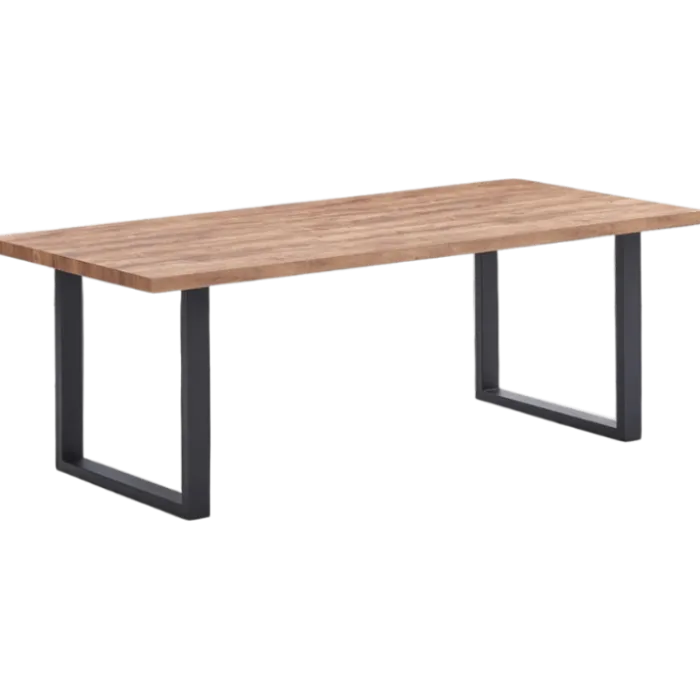 Table Etienne 220 cm avec piétement en U