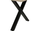 Table Grenoble en 190 cm avec pied en X