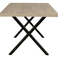 Table Grenoble en 190 cm avec pied en X