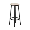 Table haute avec 2 tabourets Riley