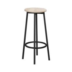 Table haute avec 2 tabourets Riley