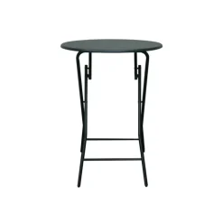 Table haute ZF0109F noir mat