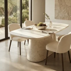 Table à manger 220 cm Yuma terrazzo
