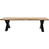Table à manger 240 cm Zenith bois d'acacia