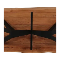 Table à manger 3M acacia live Edge