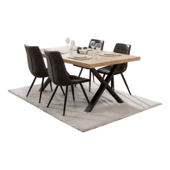 Table Marnix pieds en X